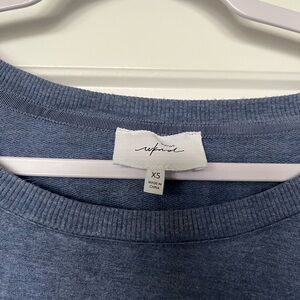 Soma Blue Long Sleeve Tee